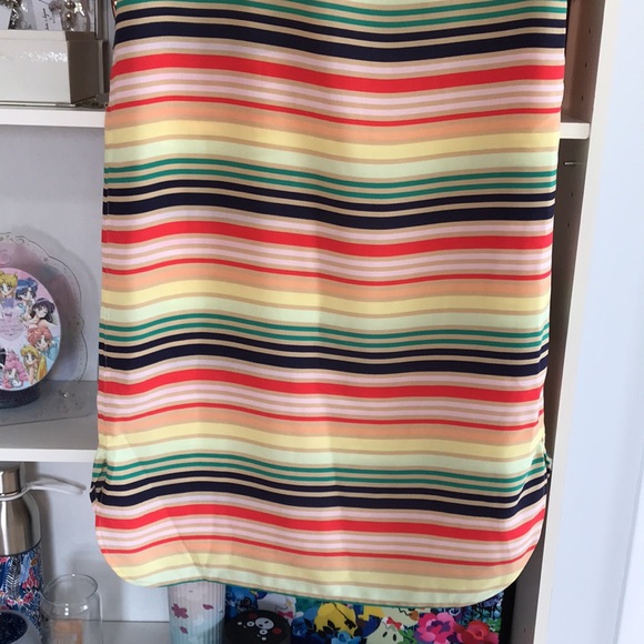 HALOGEN X ATLANTIC-PACIFIC Striped Shift Dress - Picture 9 of 13